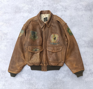 Ma-1 Leather Jacket | eBay