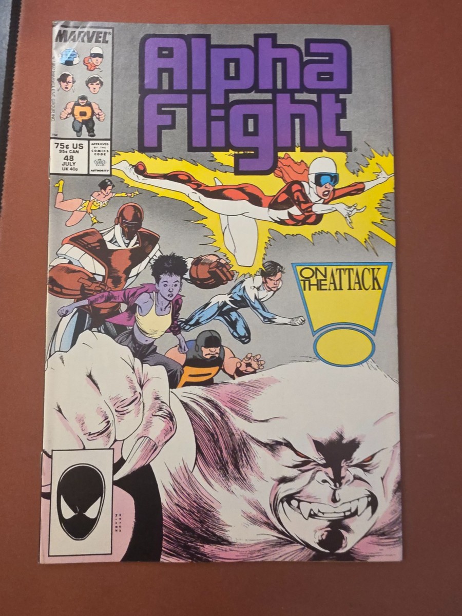 Marvel Alpha Flight #48 1987 | eBay