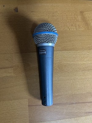 Shure Beta58A Dynamisches Mikrofon, Gesangsmikrofon, Kabelgebunden