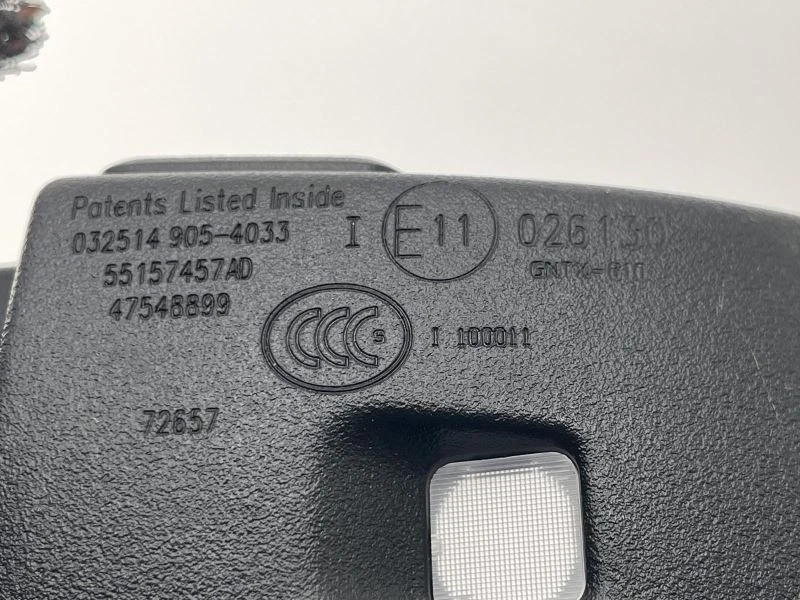 2007-2017 JEEP COMPASS INTERIOR REARVIEW MIRROR BLACK TC:DV 130K 50739 - Imagem 2 de 4