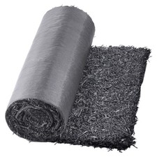 VEVOR Rubber Mulch Roll for Landscaping 96 x 22in Recycled Rubber Mulch Mat