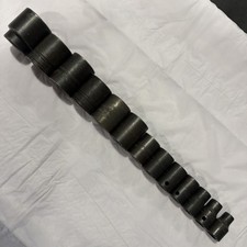 Snap On 1/2” Drive Shallow Impact Socket Set, Sae, 6pt, 13pc, 3/8 to 1-5/16 