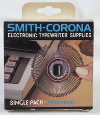 Vtg Smith Corona Printwheel Electronic Typewriter Electric 946 Script Font Boxed thumbnail