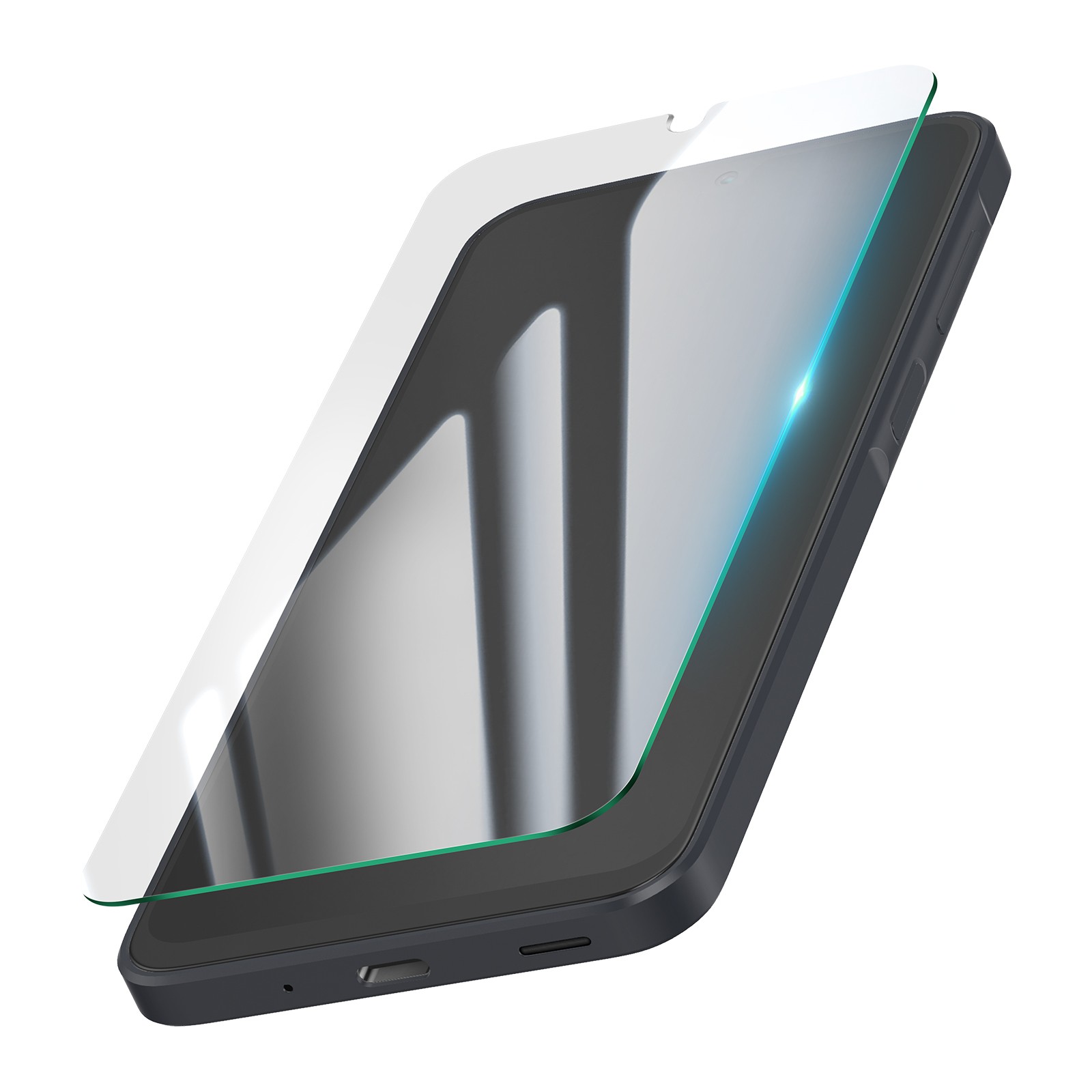 Film en verre trempé Avizar pour Galaxy A17 protection écran transparente