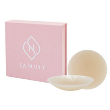 Seamless Nipple Covers Silicone Washable and Reusable - Color Tan