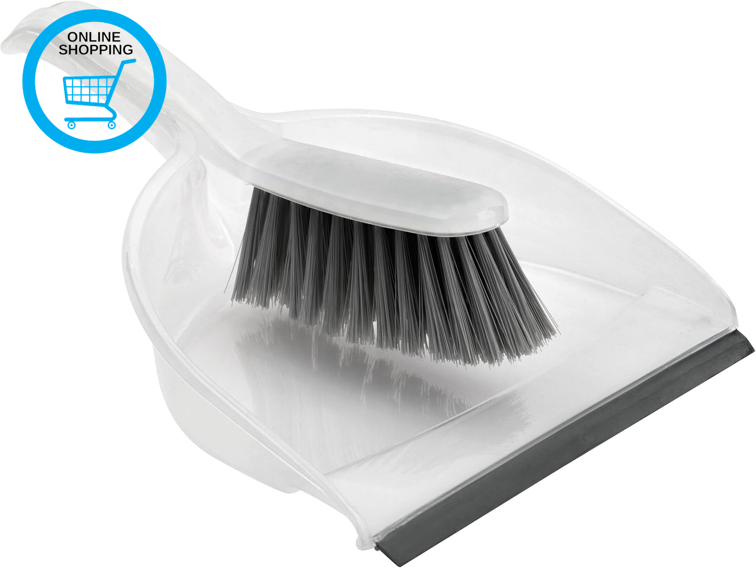 Dustpan and Brush Set Soft Bristle Hand Brush with Plastic Dust Pan | Lightweigh