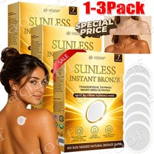1-3Pack Sunless Natural Glow Tanning Microdar...