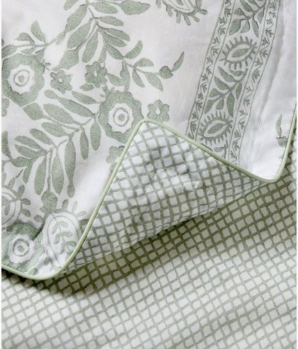 NIP Ralph Lauren King Duvet Cover 3 Pcs Set 100% Cotton Wakefield Green Khaki - Picture 6 of 9