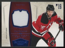 2010-11 Panini Dominion Patch Prime Jordan Eberle 14/25 #58