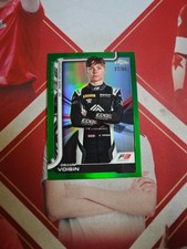 2025 Topps Chrome Formula 1 Green Refractor Callum Voisin /99