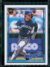 2026 Topps #T91-3 Bobby Witt Jr. 1991 Topps Baseball 35th Anniversary