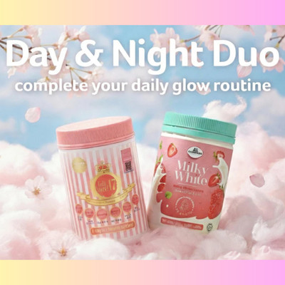 K-Colly Combo Milky White 500g & Sweet17 650g Whitening Boost Skin Supplement