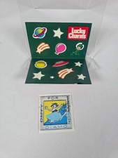 Lucky Charms Cereal Premium Sticker Set Diamonds Patch Sticker Glow In The Dark