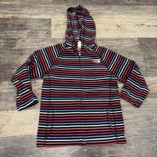 North Face Fleece Jacket Hooded Lightweight Full Zip Size 10/12 Girls