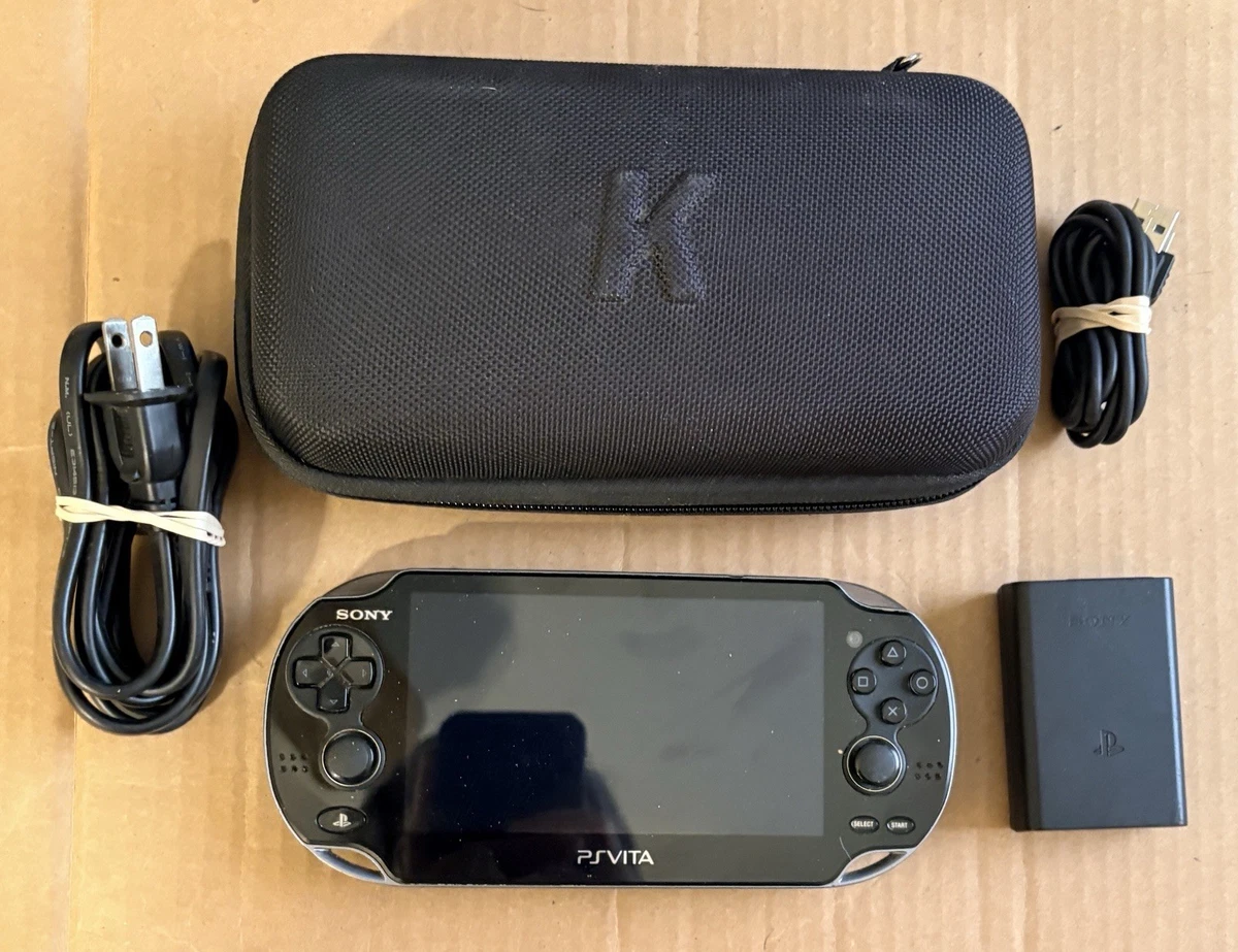 25+ Sony PlayStation Vita NTSC-U/C Black Video Game Consoles for