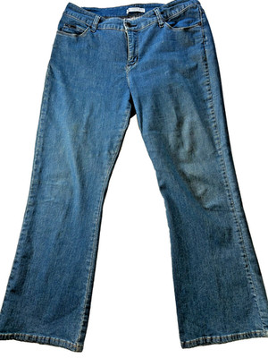 Lee Slender Secret Bootcut Jeans Mid Rise Medium Wash Casual Women's Size 12