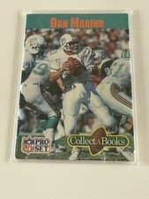 🔥1990 Pro Set Collect-A-Book Dan Marino Miami Dolphins🔥