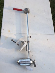 Vintage Phantom Bantam 6 Or 12 Volt Electric Fishing Motor. M-2. Trolling Motor.