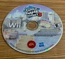 Hasbro Family Game Night 3 (Nintendo Wii, 2010) - Disc Only - Nice