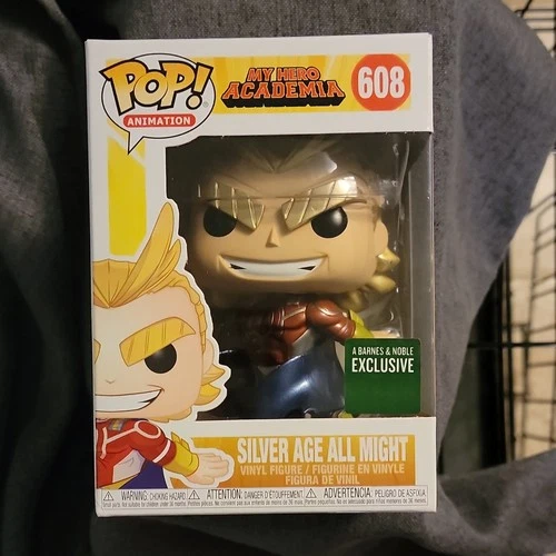 Funko Pop! Vinyl My Hero Academia Silver Age All Might Barnes & Noble Exclusive…
