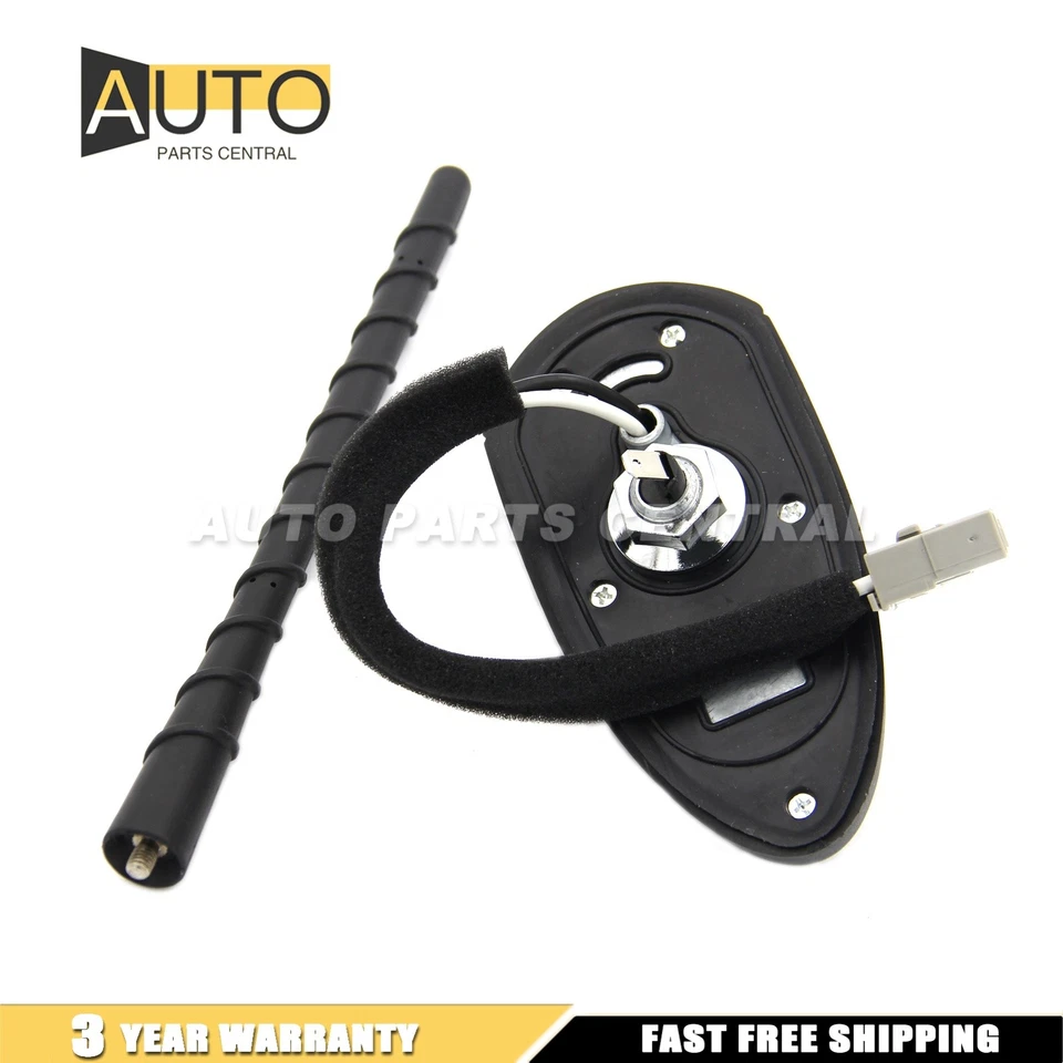1Pair Roof Antenna & Pole Base For Hyundai Tucson Accent Elantra Kia Sorento USA Foto 3 de 4