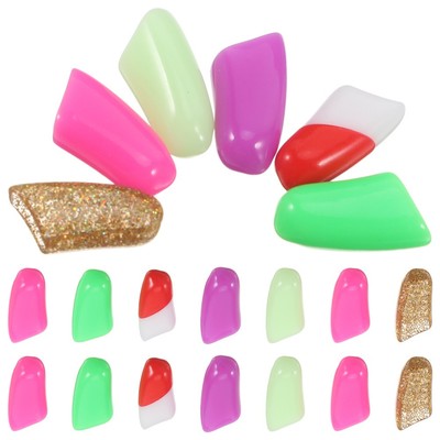  140 Pcs/7 Krallencaps Katze Nagel Abdeckung Nettes Katzenzubehör