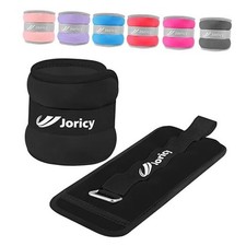 Ankle Weights A Pair of 1/2/3/4/6/8/10/12/20 LBS 1 lb x 2 2LB Pair Black