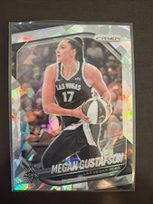 2025 Panini Prizm WNBA Megan Gustafson Cracked Ice LAS VEGAS ACES