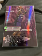 1999-00 FLEER FORCE #1 VINCE CARTER ATTACK FORCE "FORCEFIELD" (RAPTORS) 040825