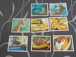 8 x Collectible Images The Jungle Book = The Jungle Book = Panini Stickers
