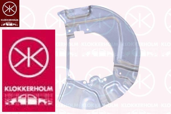 Klokkerholm 0066377 Spritzblech FüR Bremsscheibe FüR BMW-image