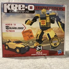 KRE-O Transformers Create It Bumblebee (31144). Hasbro. 75 Pieces in Sealed Box