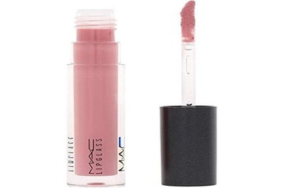 MAC Lipglass Ample Pink Candy Box Lip Makeup, 0.1 oz