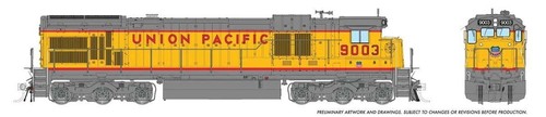Rapido 42632 HO GE C36-7 - Sound und DCC Union Pacific #9036 | Zustand: New