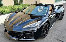 2024 Black Chevrolet Corvette   | C8 Corvette Photo 1