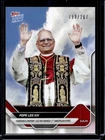 2025 Topps Now #POPE-1 Pope Leo XIV White Smoke Variation Card #ed /267