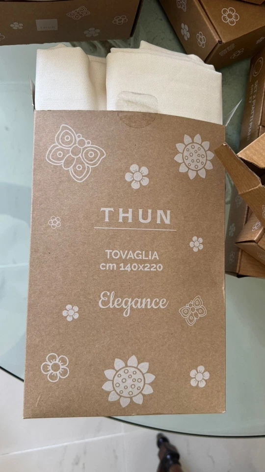 Servizio Tavola + Tavoglia Completo THUN ELEGANCE - CONAD 2024 - NUOVO MAI USATO - Immagine 3 di 4