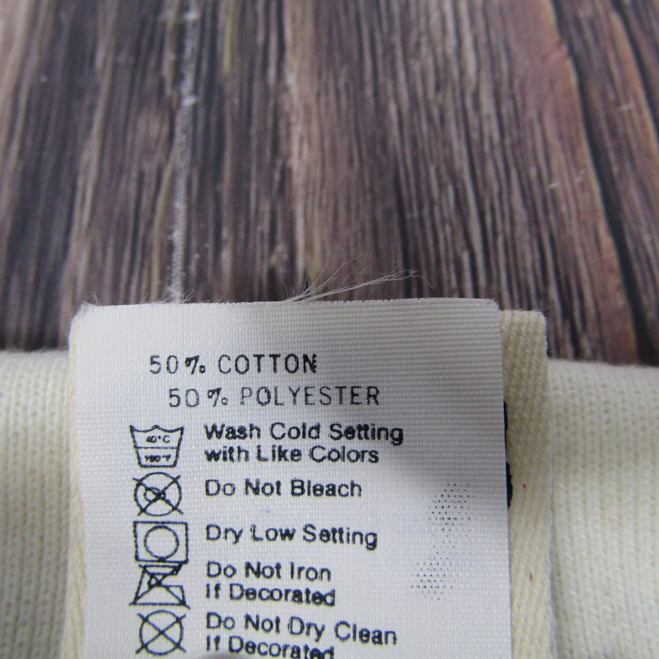 Vintage Nutmeg Mills France Rugby Shirt Mens Large Ellis Island New York 90s - Image 4 of 4