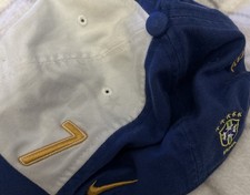 Cappello/Cappello Adriano Brasiliano 🇧🇷 Firmato Calcio/Calcio Nike Vintage Y2k Adriano