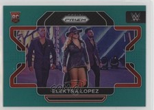 2022 Panini Prizm WWE Teal Prizm 3/49 Elektra Lopez #71 1in8