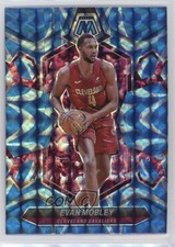 2023-24 Panini Mosaic Reactive Blue Mosaic Prizm Evan Mobley #64 1nq4