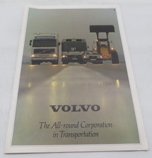 VOLVO THE ALL-AROUND CORPORATION IN TRANSPORTATION Vintage Brochure Advertising