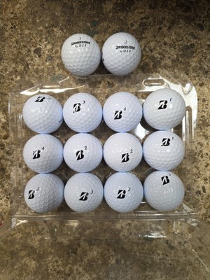 BRIDGESTONE B XS E12 E9 E6 E7 GOLFBÄLLE X 14 KLASSE A NEUWERTIG 