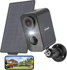 ieGeek 2K Camera Surveillance WiFi Exterieure sans Fil Solaire, Caméra Batterie