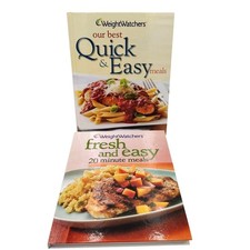 Weight Watchers Cookbook Lot Quick Easy Meals 20 Minute Recipes POINTS