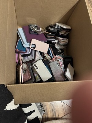 110 Various Phone Cases Wholesale Lot Various Brands Various Sizes Styles New