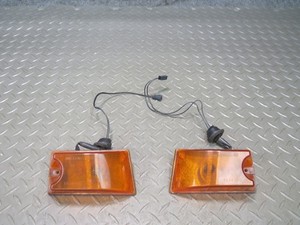 2003-2009 HUMMER H2 FRONT ROOF CLEARANCE MARKER LIGHT LAMP SET OF 2