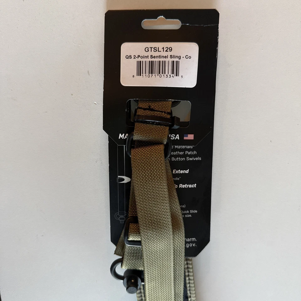 Grovtec QS 2-Point Sentinel Sling w/ Push Button Swivels - CO GTSL129 - Image 3 of 4