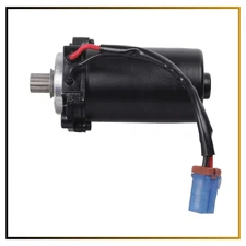 Heavy-Duty Power Steering Assist Motor Black Fits Select Vehicles - Renewed