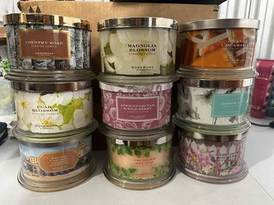 HomeWorx by Slatkin & Co. Four Wick Candle-You Choose Scent